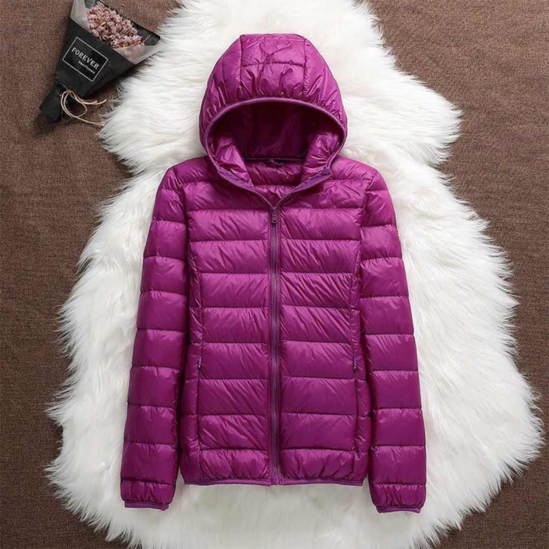 Mira™ Mid-Season Jacket | Purple