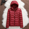 Mira™ Mid-Season Jacket | Dark Red
