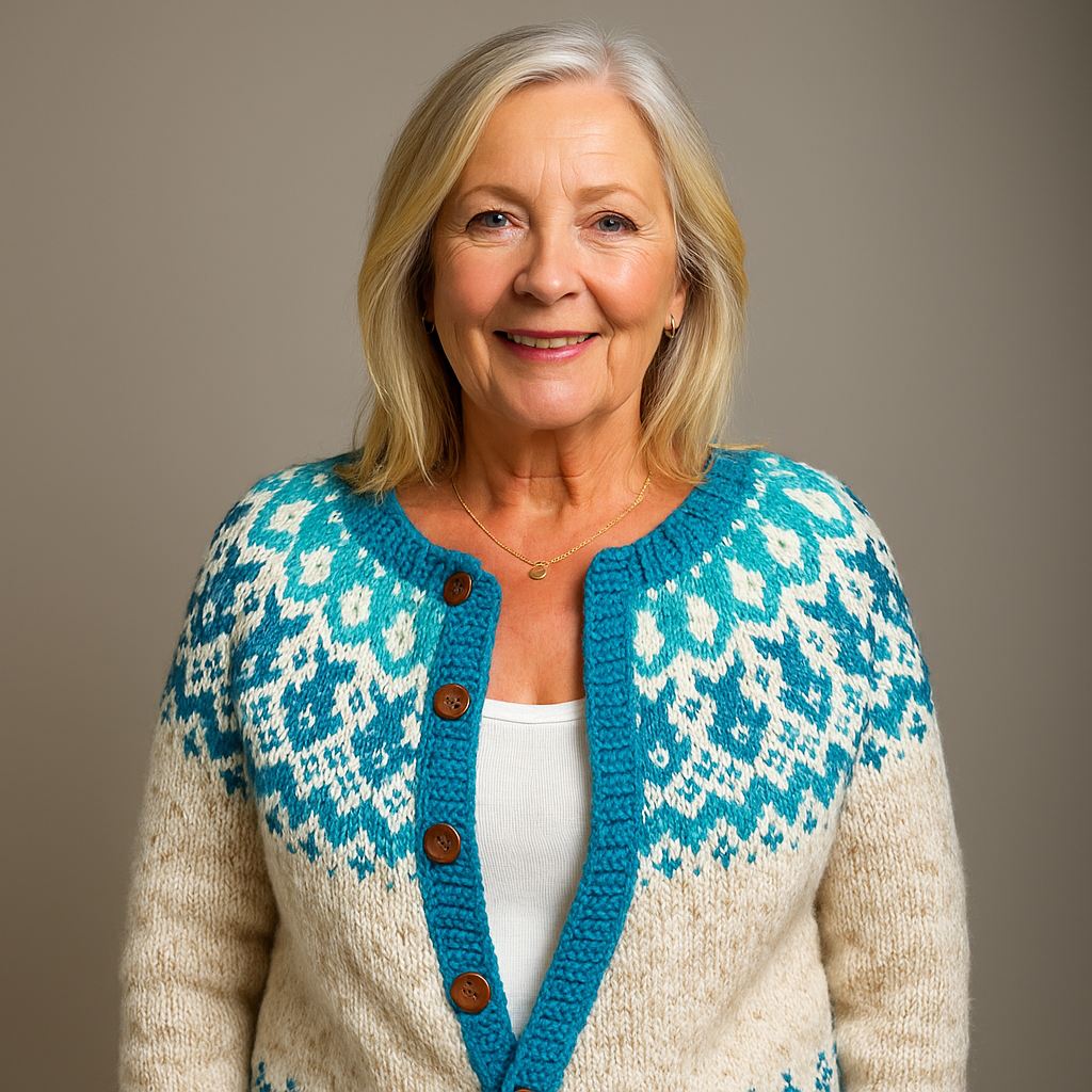 Ethel & Harold - Classic Icelandic Wool Cardigan