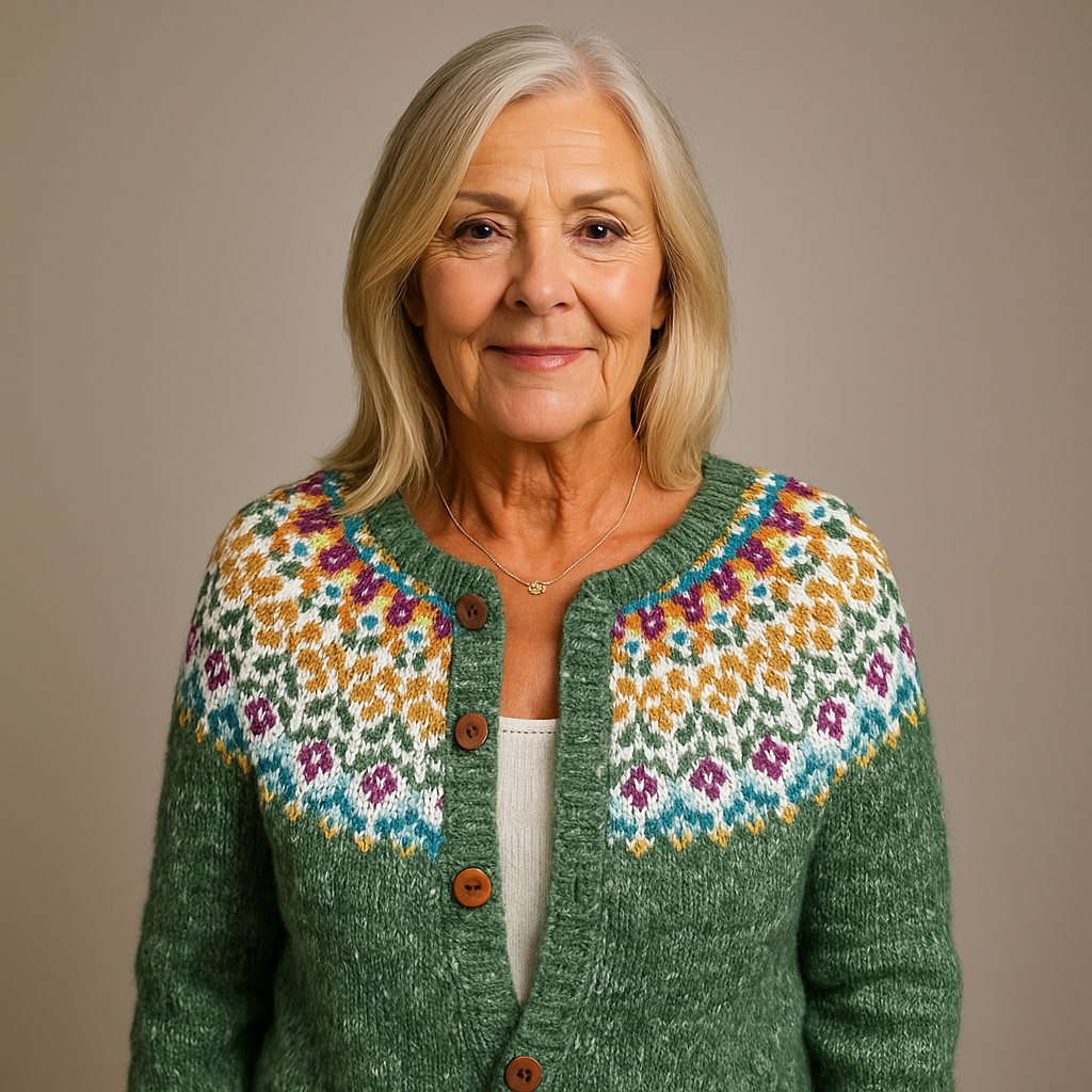Ethel & Harold - Classic Icelandic Wool Vintage Cardigan