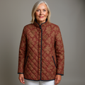 Elle | Retro Floral Print Women's Jacket