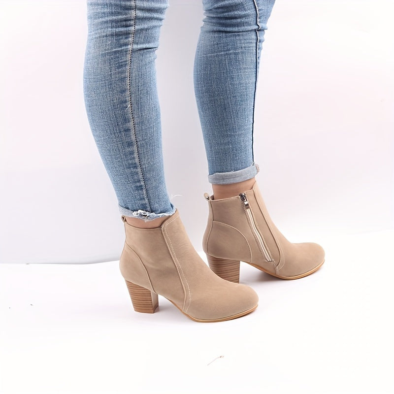 Maryline™ – Stable Heel Ankle Boots for Long-Lasting Comfort