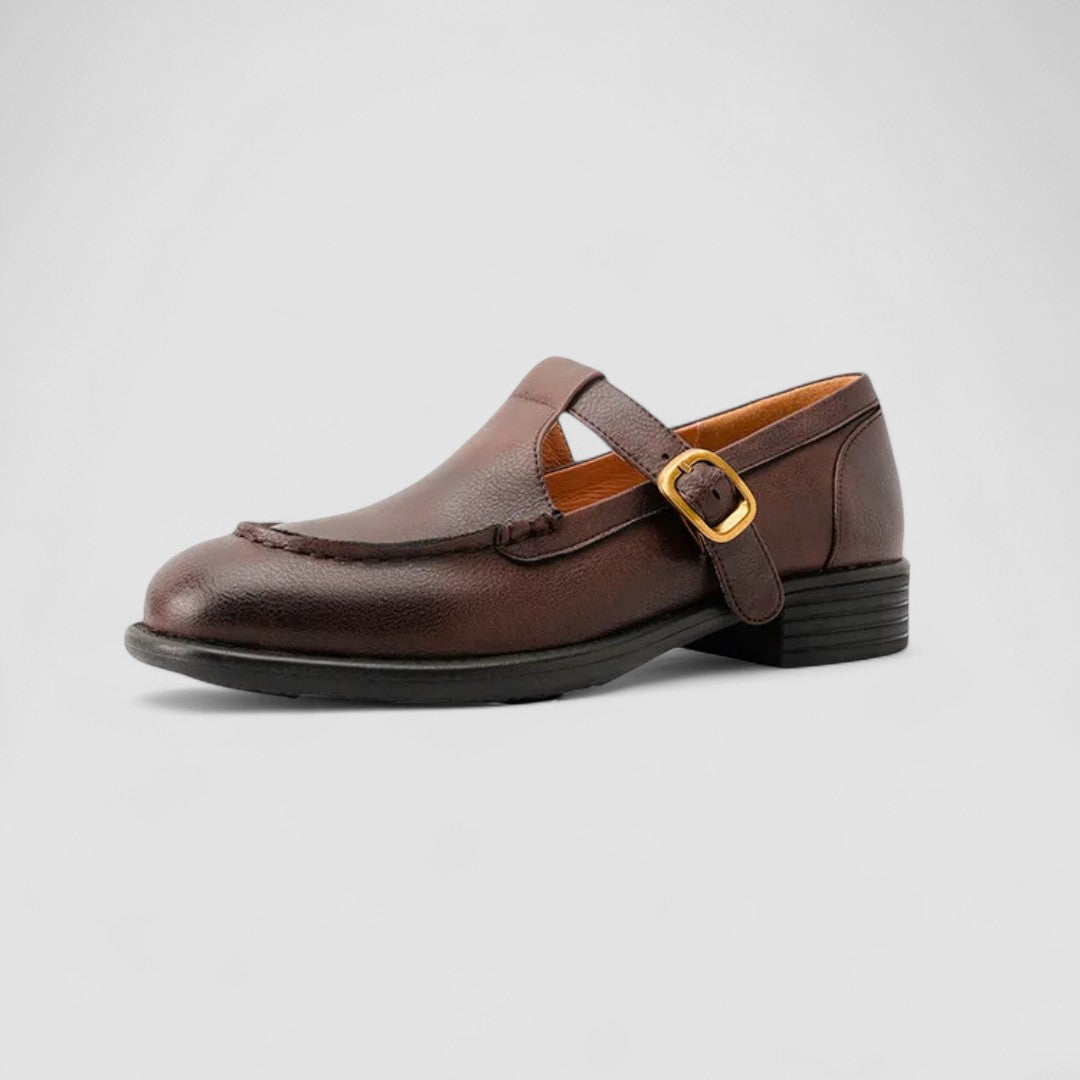 Shaikha | Orthopedic Square-Toe Mary Jane Shoes