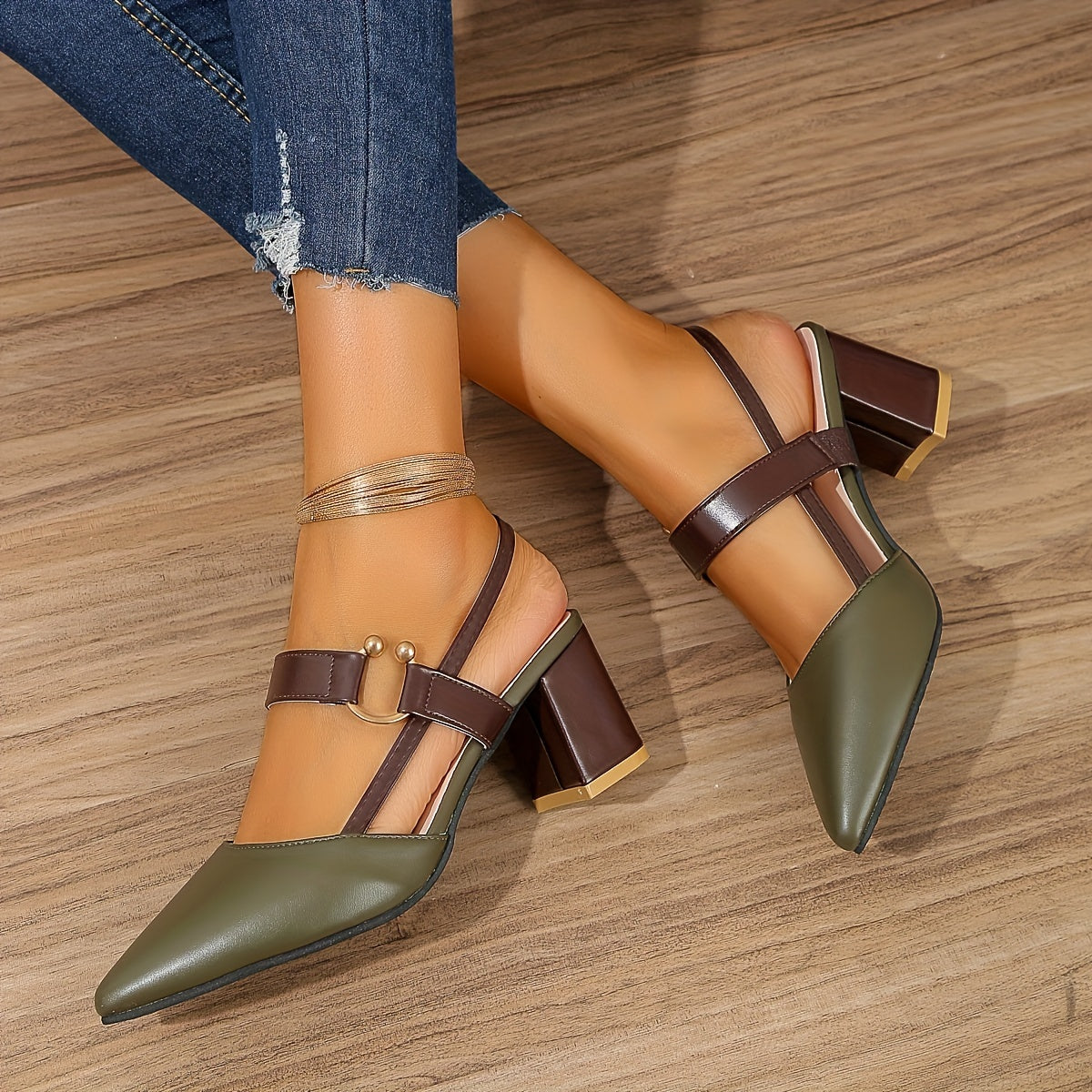 Claudette™ – Elegant and Comfortable Strappy Heels