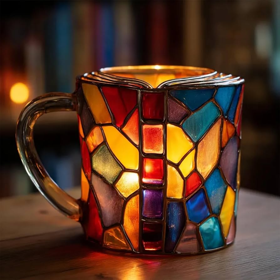 LUMINORA | COLORBURST GLASS MUG