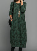 Cassie | Casual Winter Dress with Round Neck