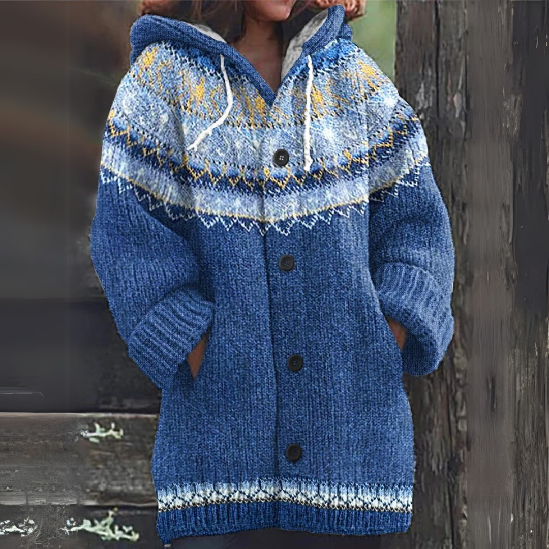 Anna - Cozy Draped Cardigan