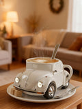 MOTOCUP | WHITE CAR COFFEE MUG