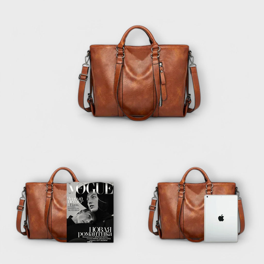 Huda | Bolso grande de cuero