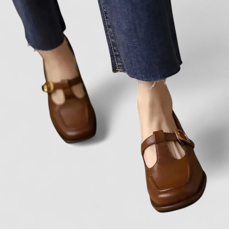 Maha | Orthopedic T-Strap Mary Jane Shoes