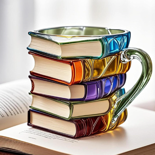 BOOKELLE | ELEGANT AURORA BOOK MUG