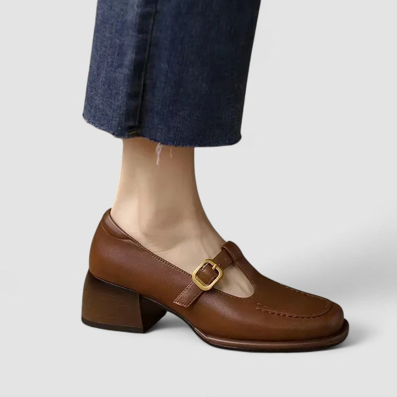 Maha | Orthopedic T-Strap Mary Jane Shoes