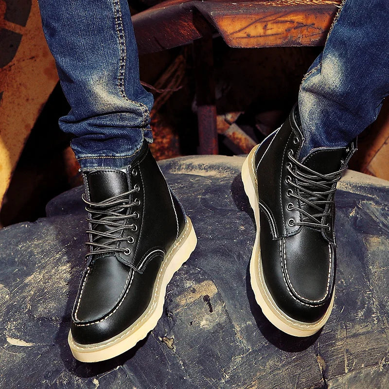 Muller™ – Genuine Leather Retro Boots