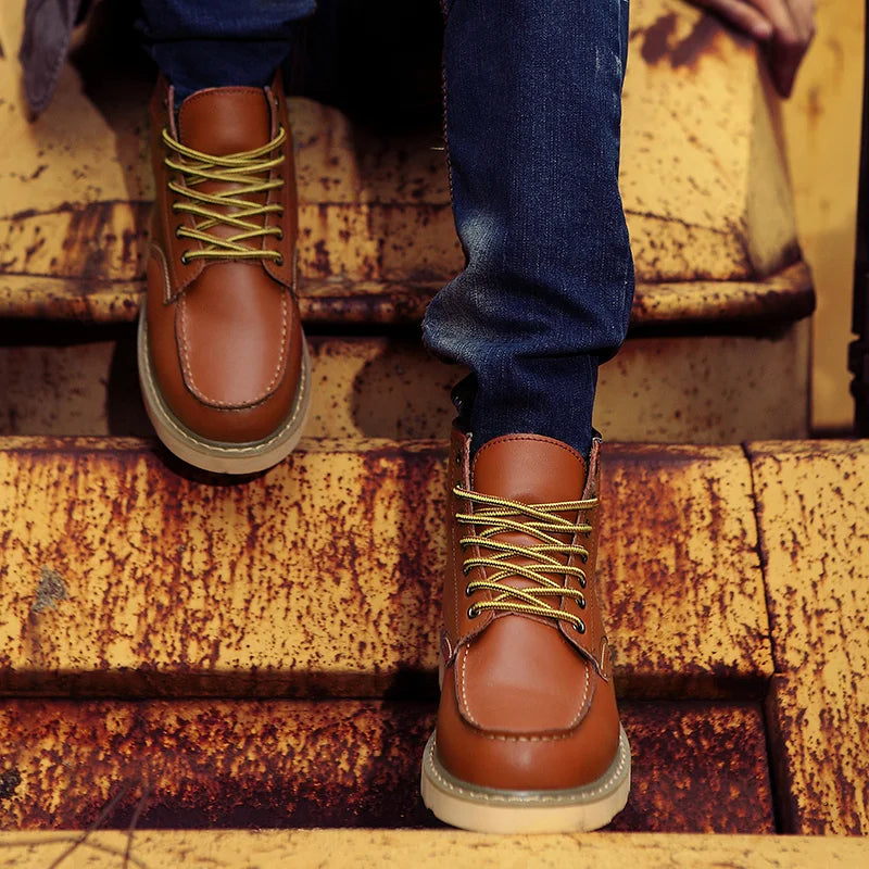 Muller™ – Genuine Leather Retro Boots