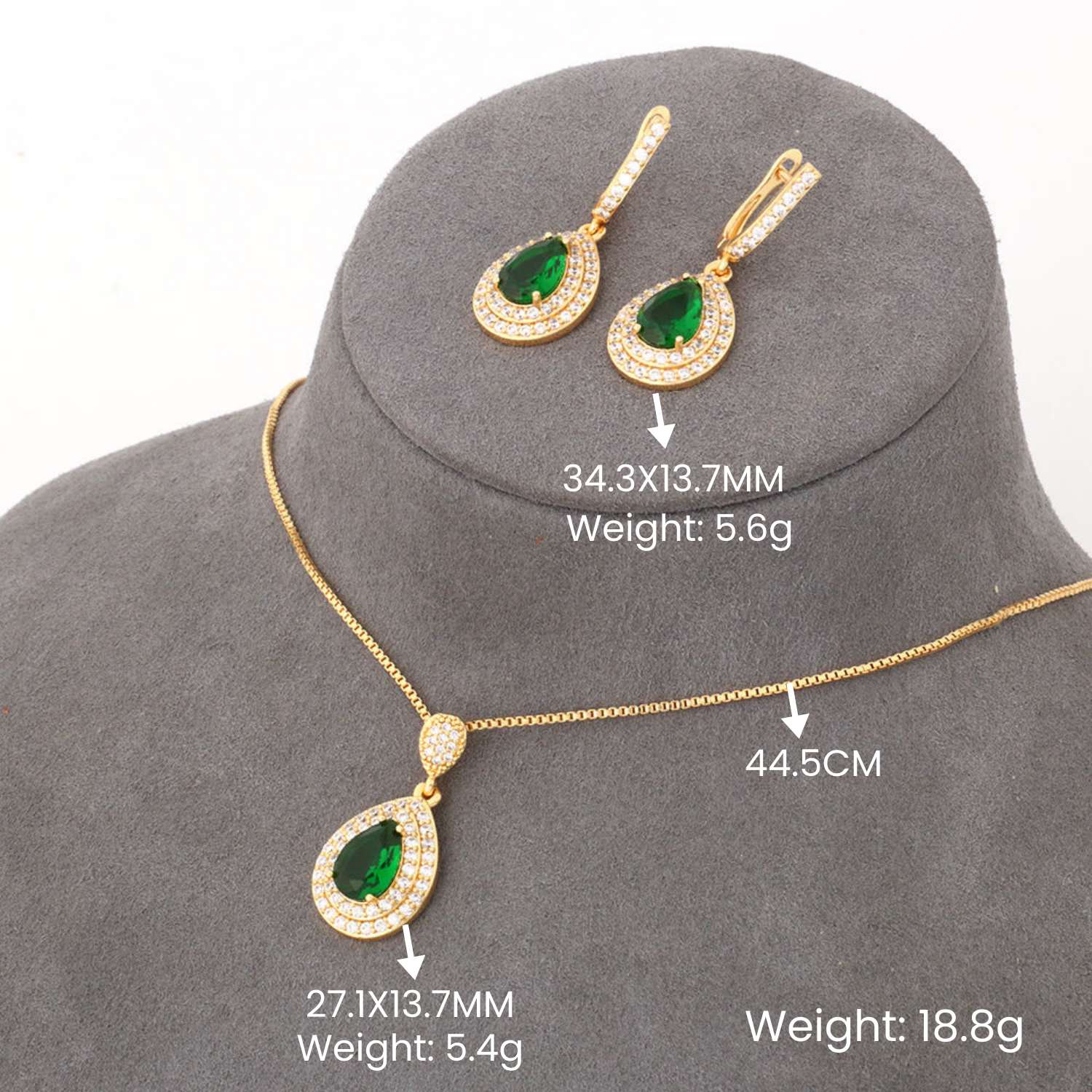 Thalienne Aurevelle Jewelry Set