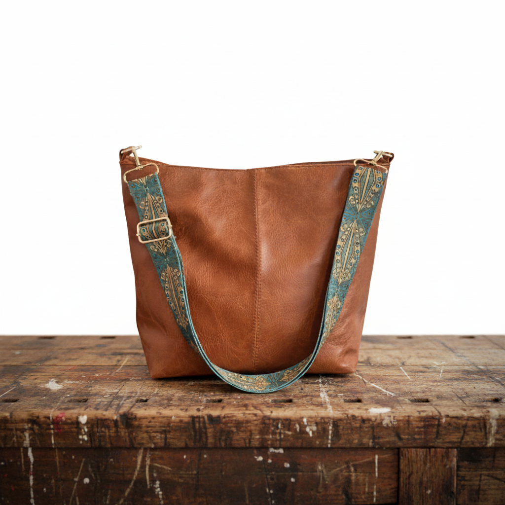 Tamar Bolso de piel vintage