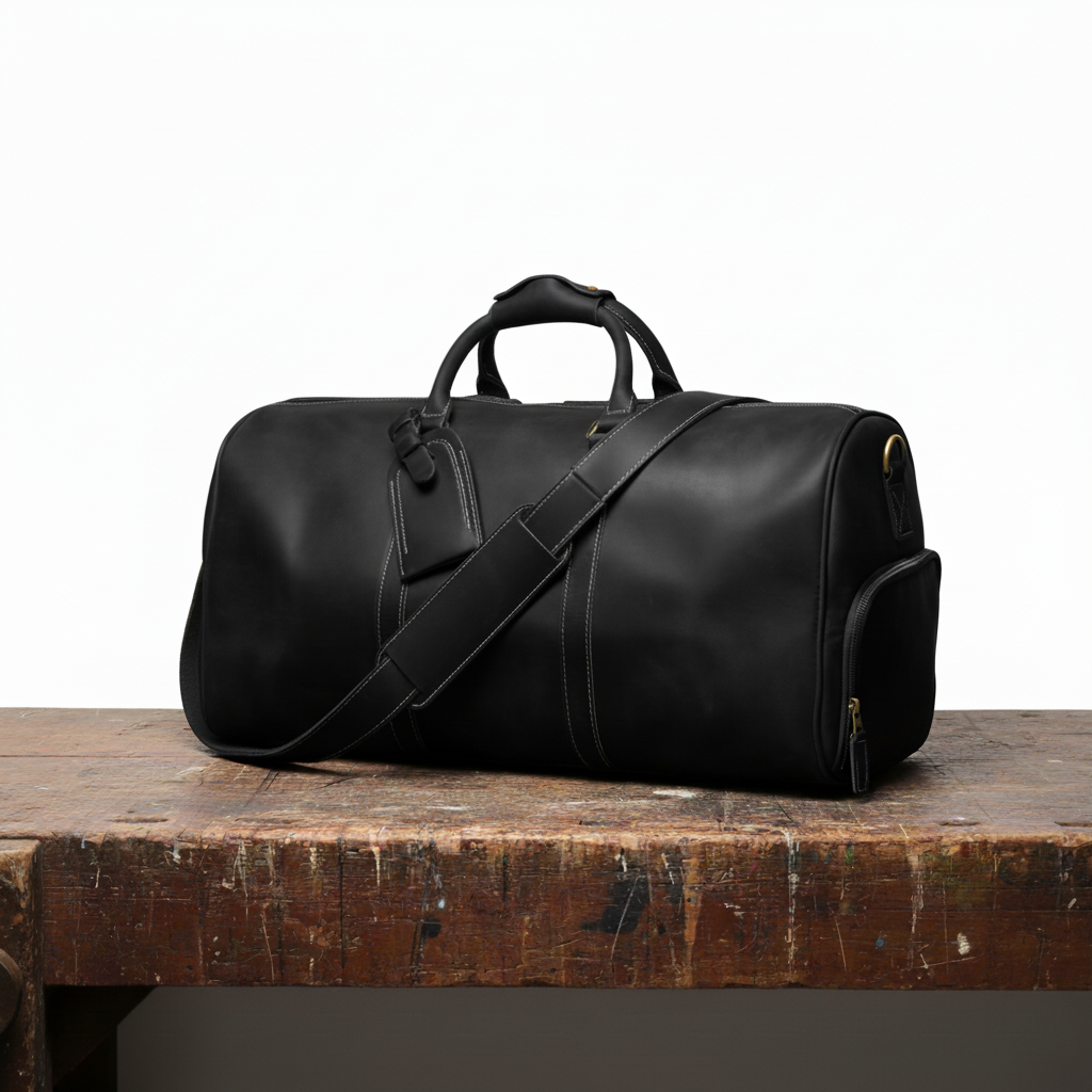 Montgomery Bolso de viaje de cuero