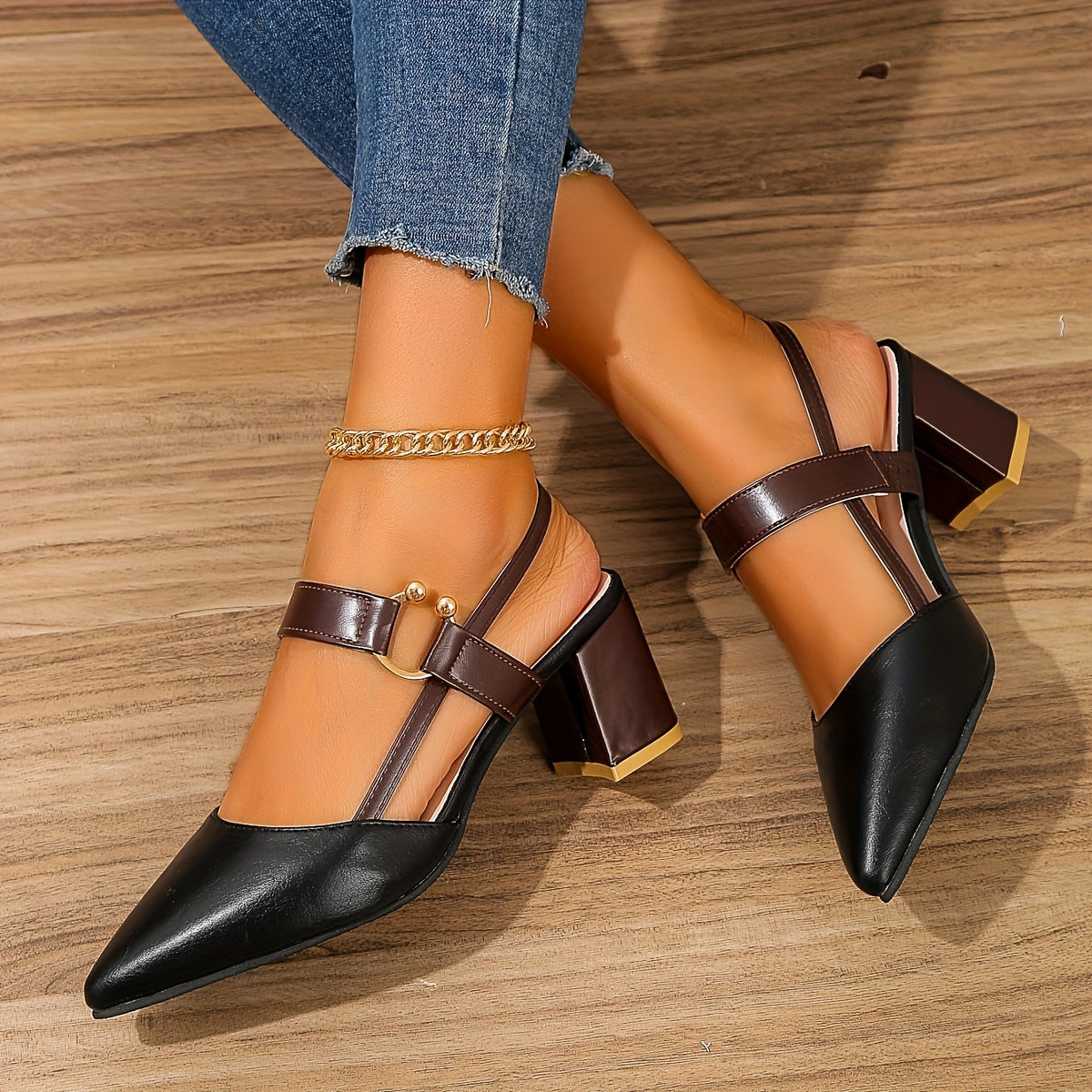 Claudette™ – Elegant and Comfortable Strappy Heels