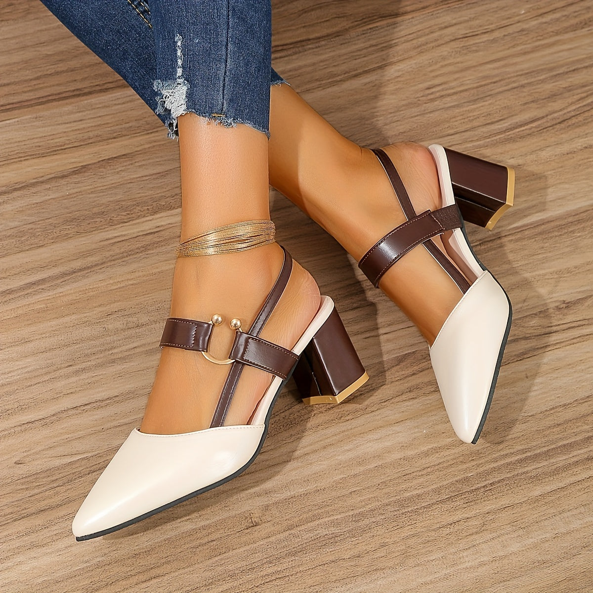 Claudette™ – Elegant and Comfortable Strappy Heels