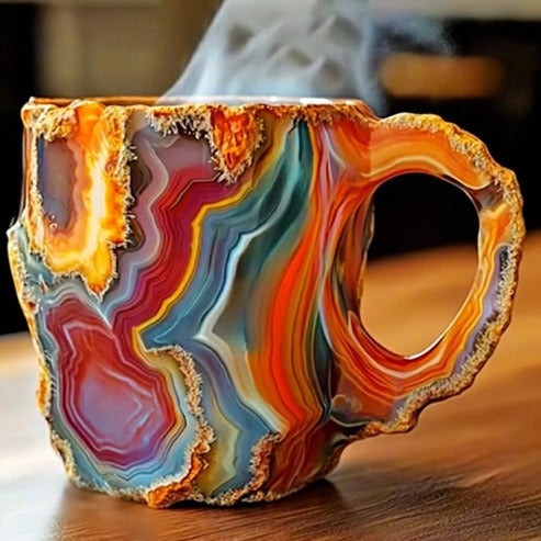 AURA | MULTICOLOR CRYSTAL STONE CUP