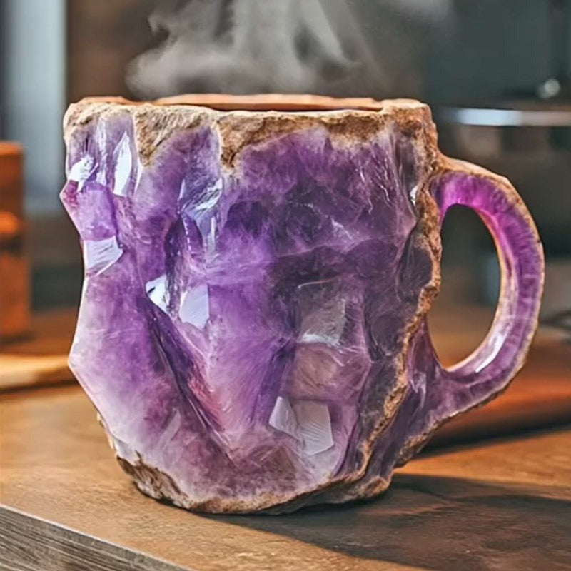  AMETHYST | NATURAL AMETHYST COFFEE MUG