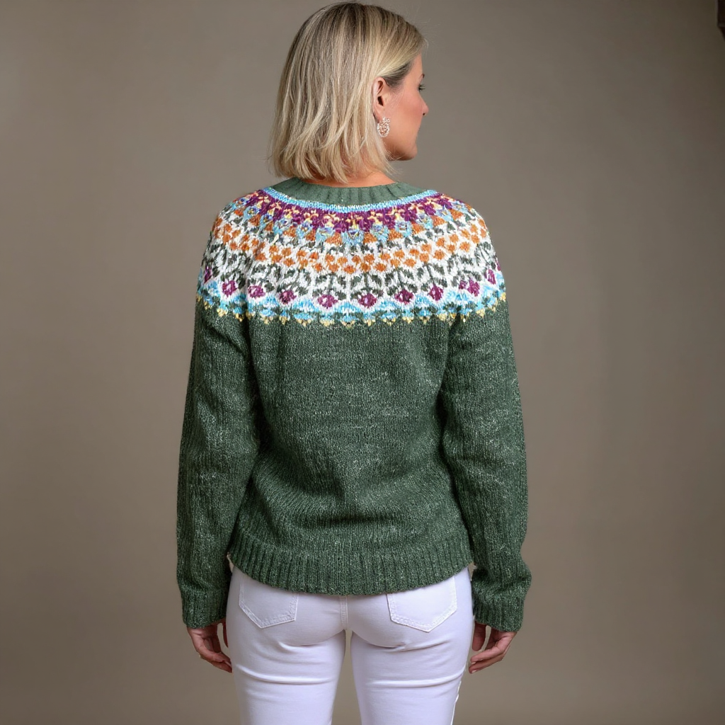 Ethel & Harold - Classic Icelandic Wool Vintage Cardigan