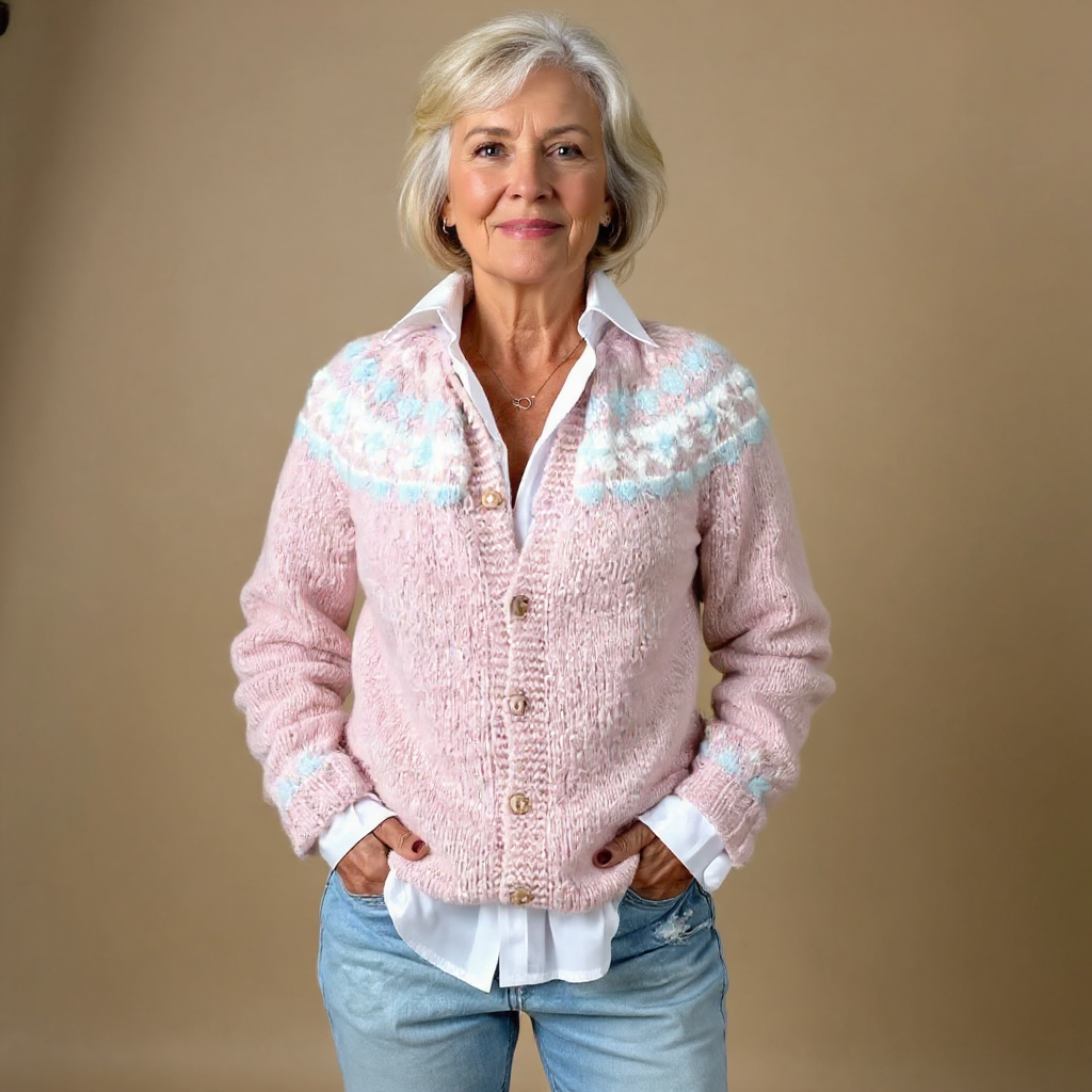 Ethel & Harold - Classic Icelandic Wool Vintage Cardigan