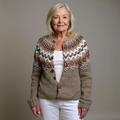 Ethel & Harold - Classic Icelandic Wool Vintage Cardigan