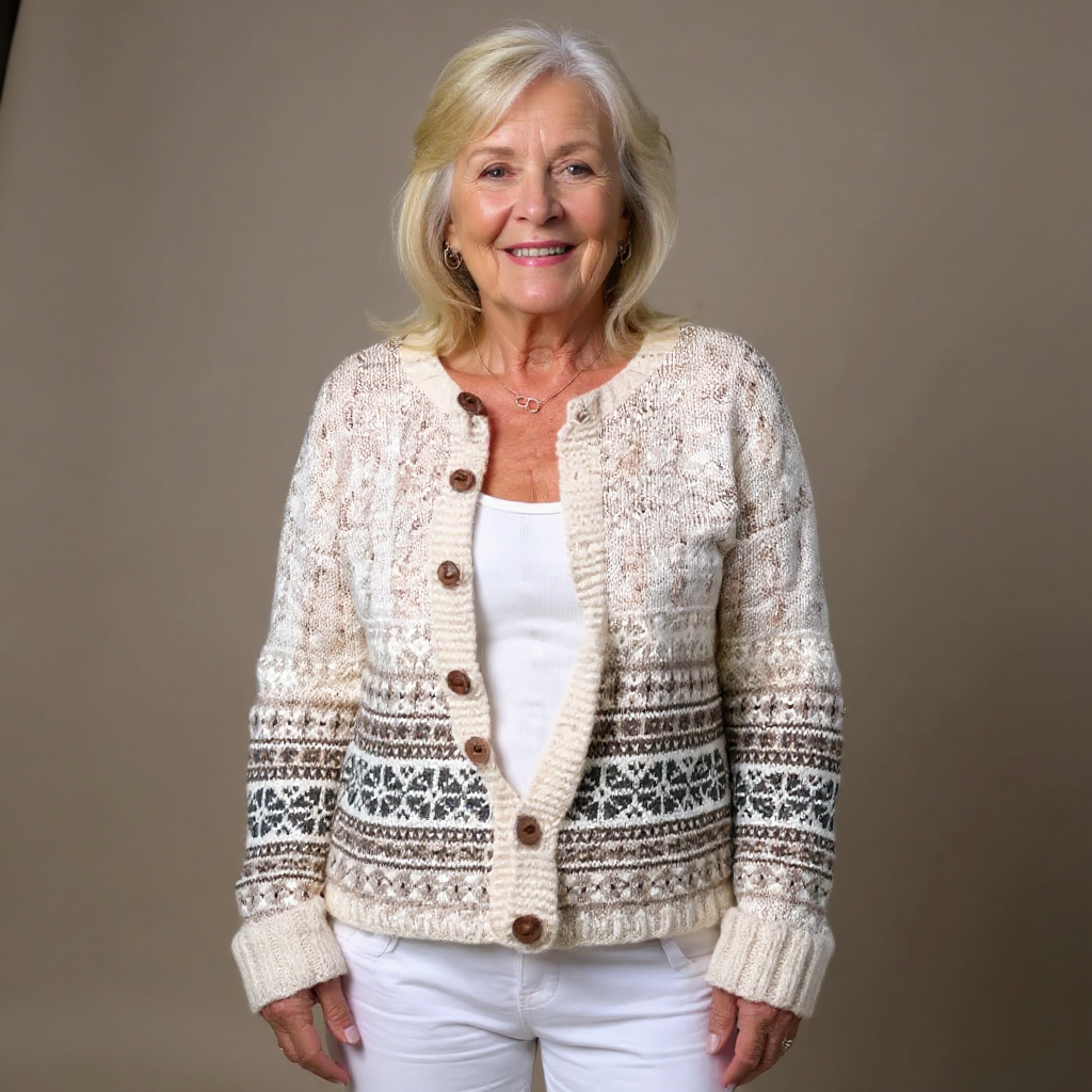 Ethel & Harold - Classic Icelandic Wool Cardigan