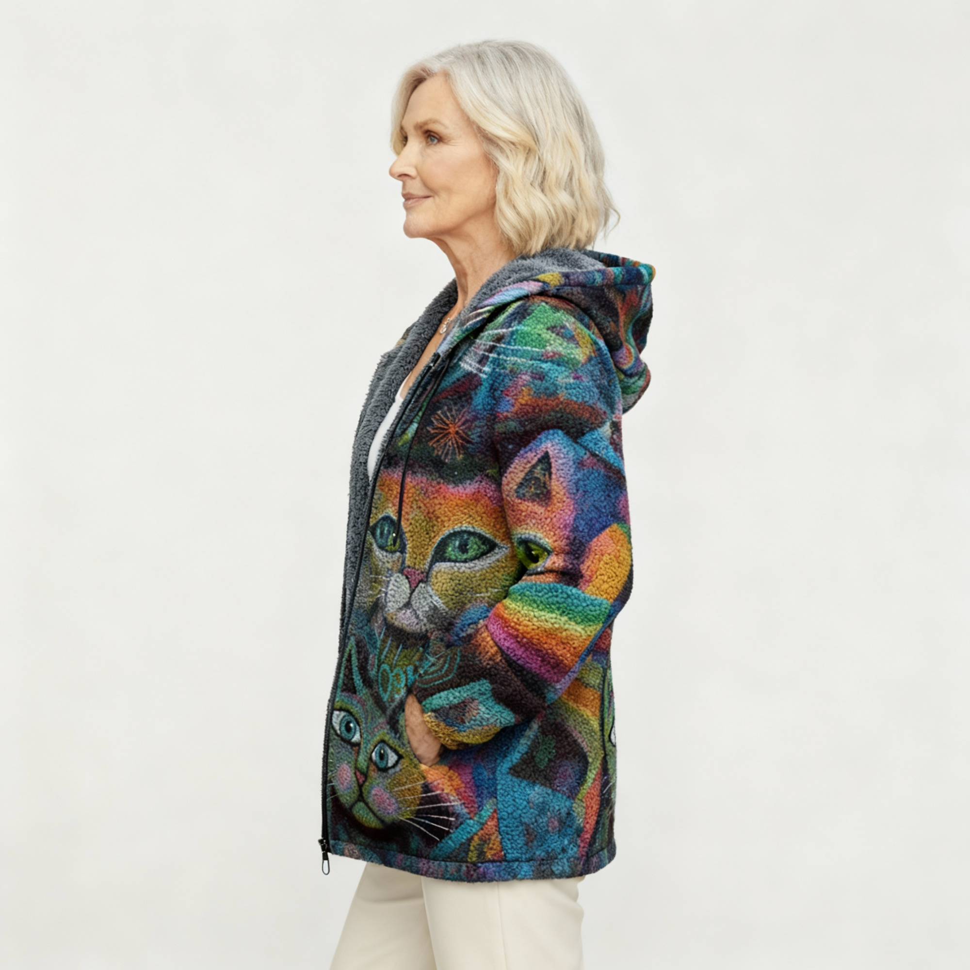 Kalanos™ | Luxurious Cardigan with Artistic Inspiration