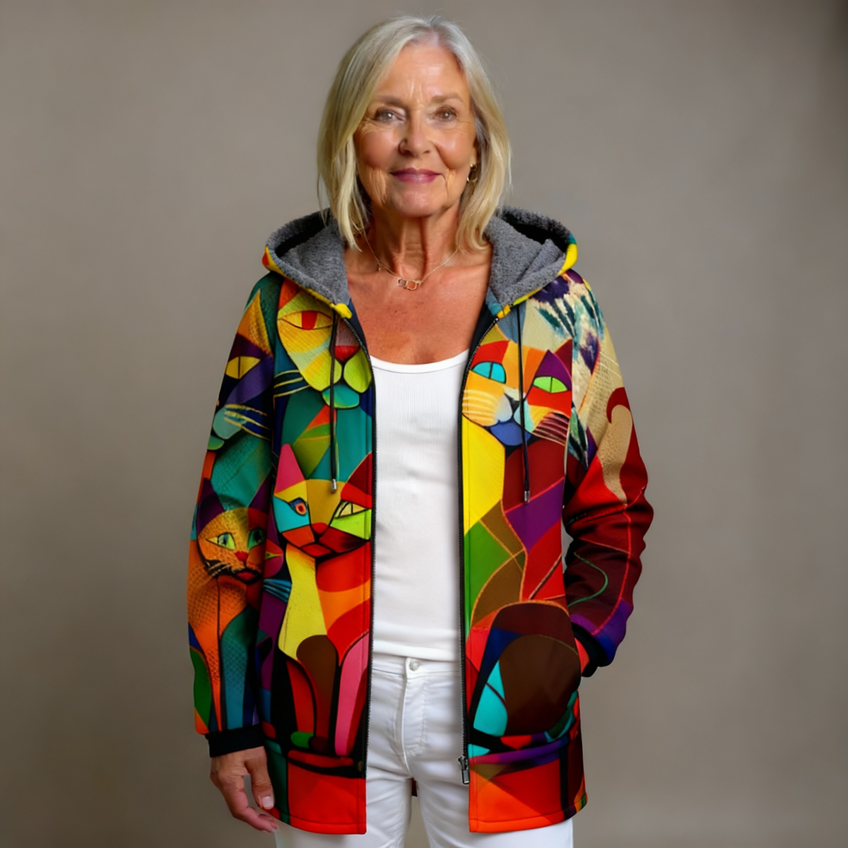 Elandra™ | Luxurious Artistic Cardigan