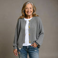 ELARA | PEARL-BUTTON CARDIGAN
