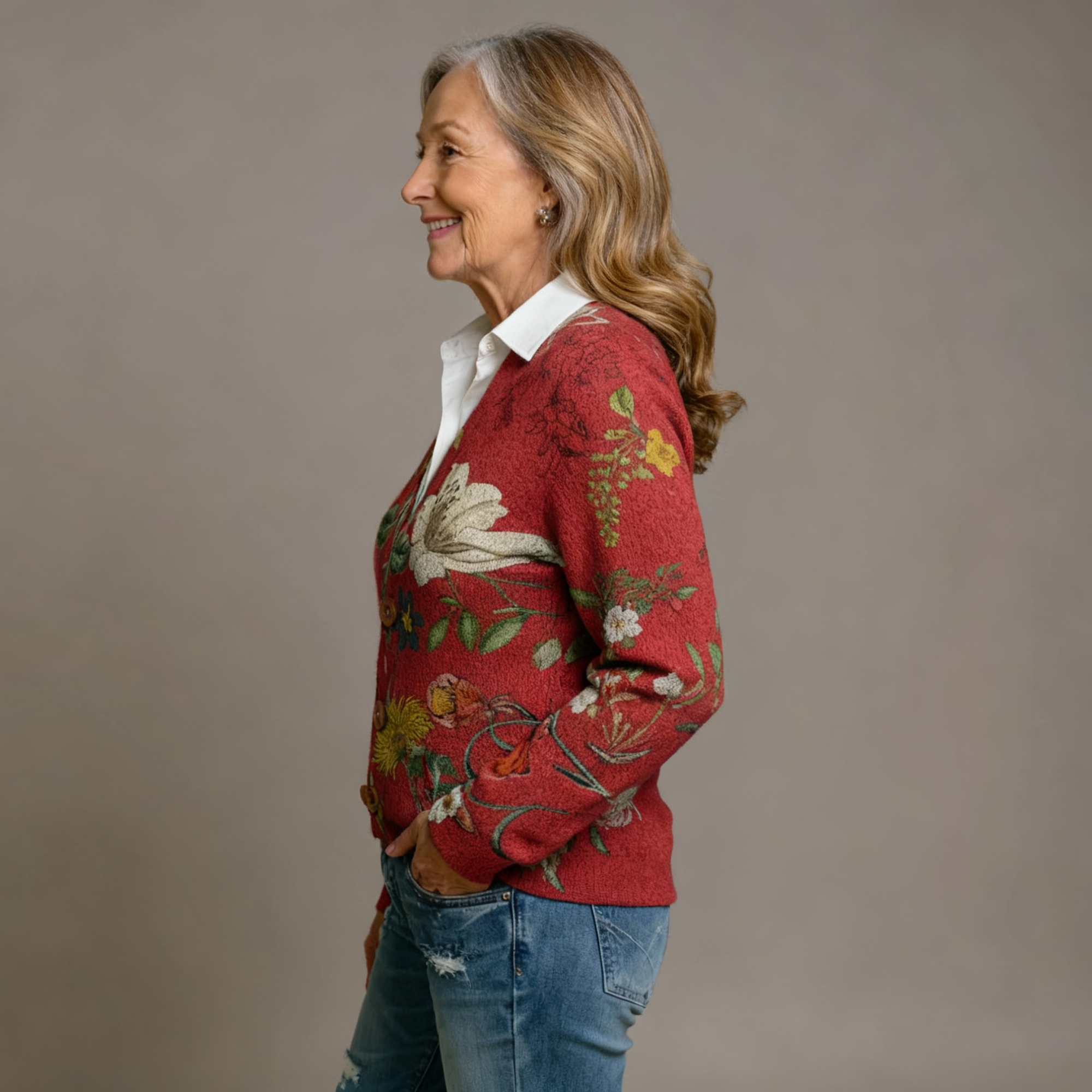 AISLING | VINTAGE FLORAL CARDIGAN