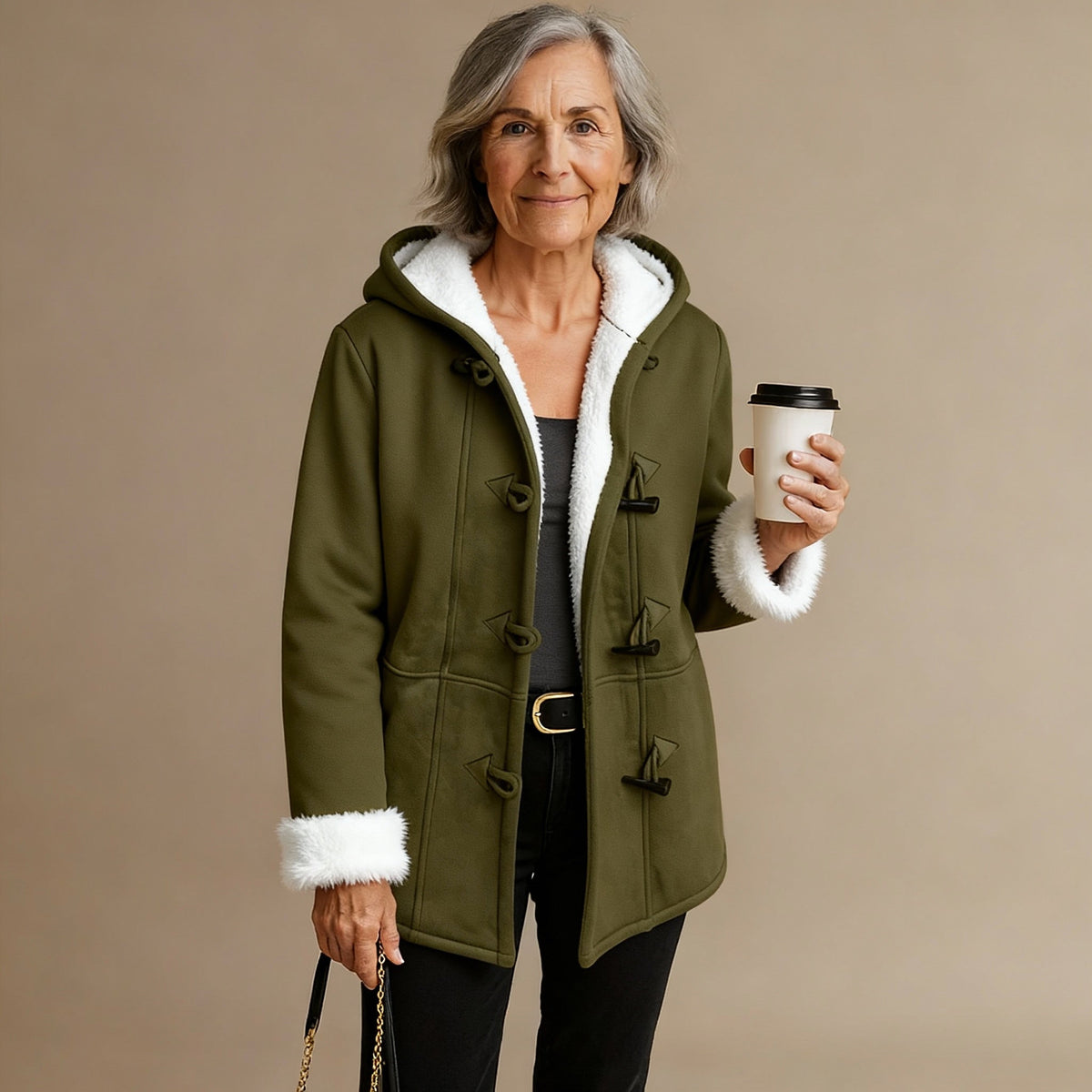 Claire™ | Refined Fleece-Lined Winter Coat