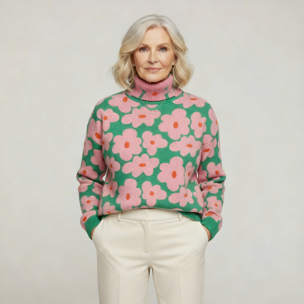 Festive Christmas Tree Knit Sweater