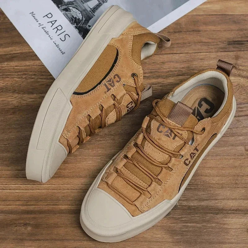 UrbanEdge - Leather Sneakers