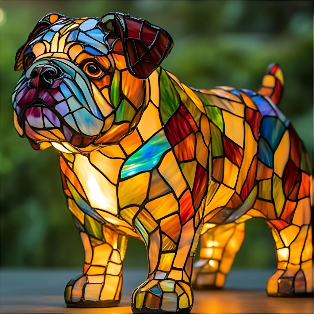 LUMIBULLDOG | VIBRANT STAINED LAMP